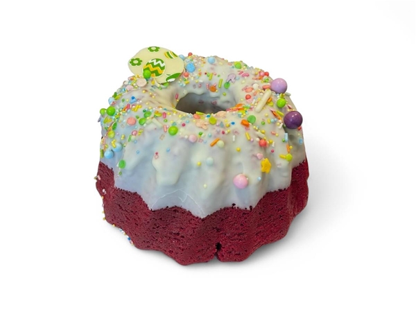 Red velvet tulband kl met dip