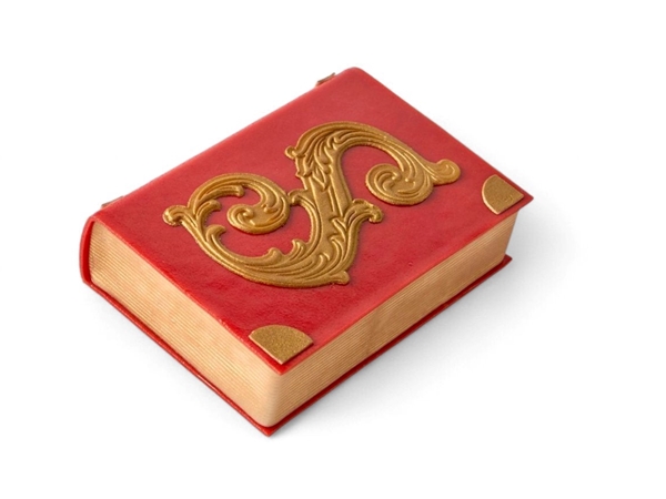 Sinttaartje Boek met marsepein